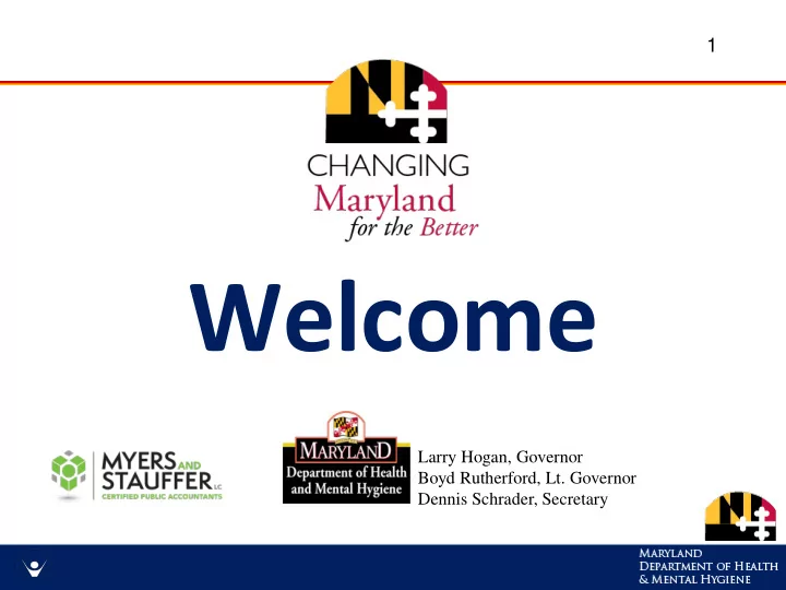 welcome