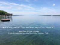endocrine disruptors and persistent organics in ithaca ny
