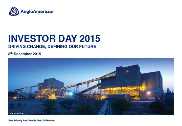 investor day 2015