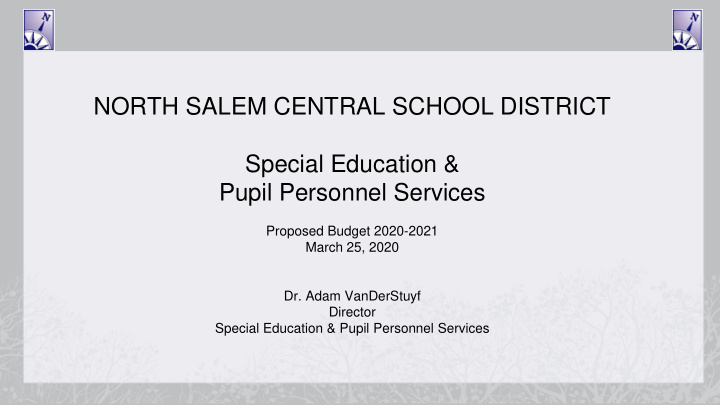 north salem central school district special education amp