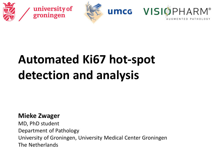 automated ki67 hot spot detection and analysis