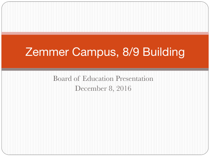 zemmer campus 8 9 building