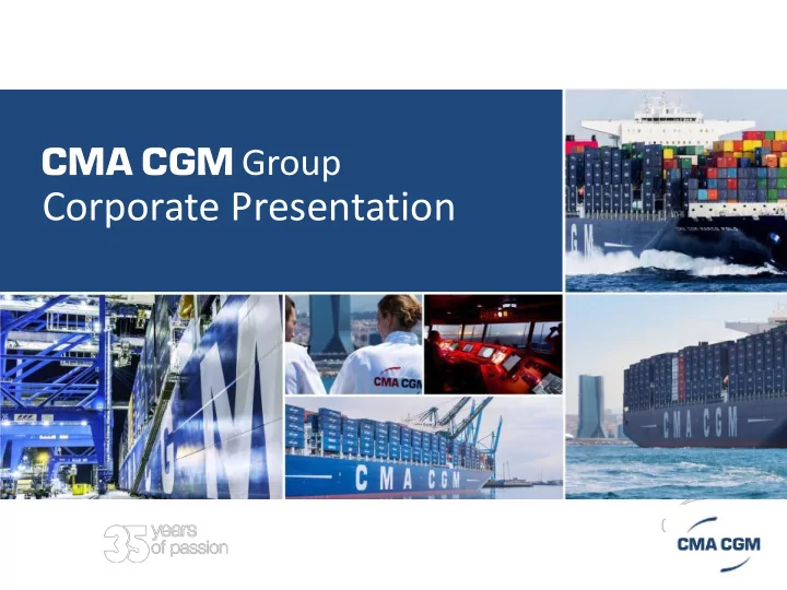 corporate presentation