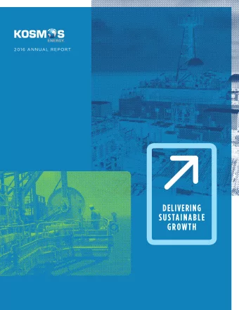 DELIVERING  SUSTAINABLE  GROWTH  WITH OUR GHANA ASSETS  GENERATING FREE CASH FLOW,  MAJOR GAS