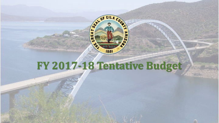 fy 2017 18 tentative budget fy 2017 18 tentative budget