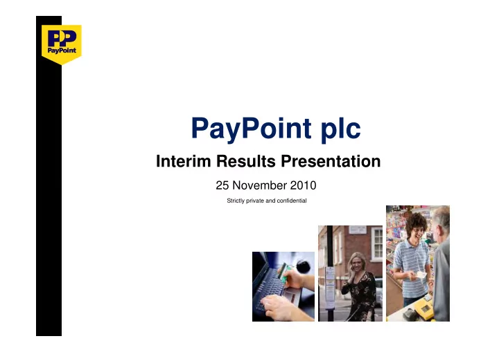 paypoint plc