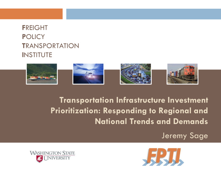 prioritization responding to regional and
