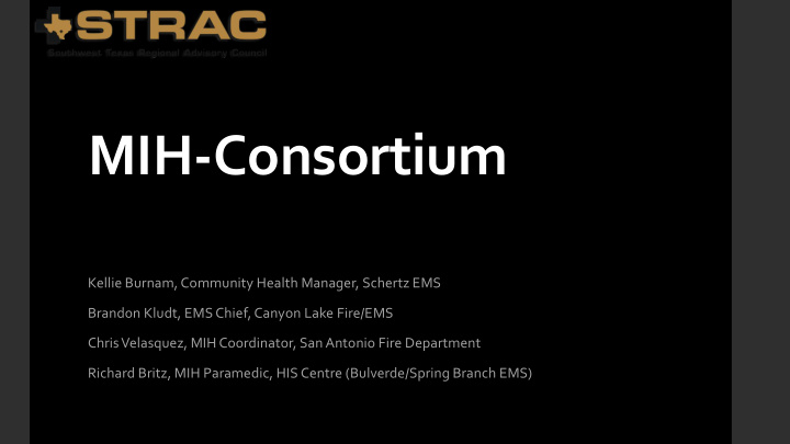 mih consortium