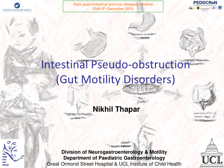 intestinal pseudo obstruction gut motility disorders