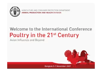 1  Poultry Production  from a  Human Nutritional Perspective  2  Primarily for FOOD   eggs