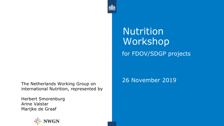 nutrition workshop