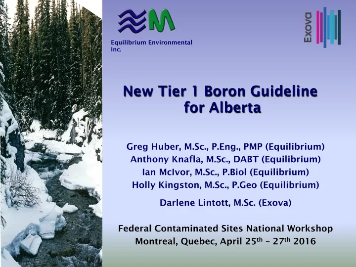 new tier 1 boron guideline for alberta