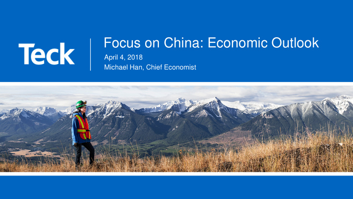 focus on china economic outlook