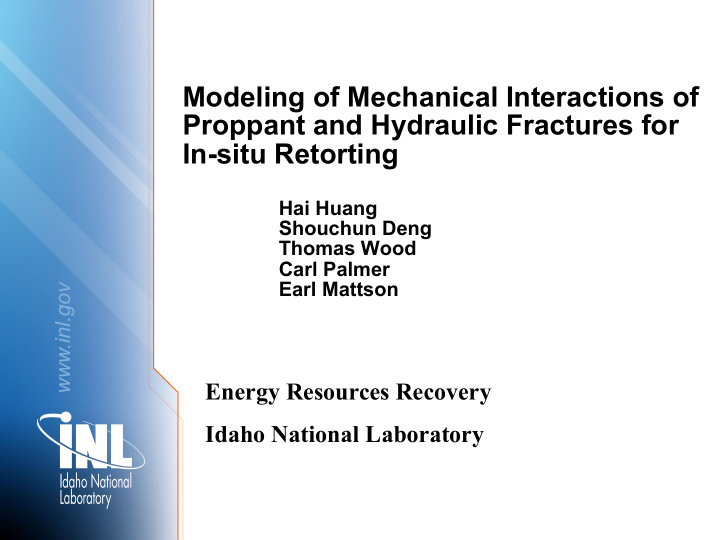 modeling of mechanical interactions of proppant and