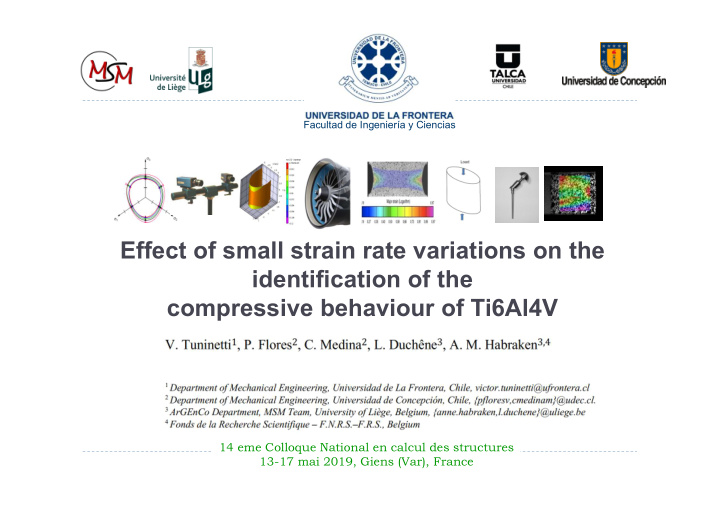 effect of small strain rate variations on the