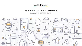 POWERING GLOBAL COMMERCE  MANAGEMENT PRESENTATION  IMPORTANT NOTICES  Forward-Looking Statements