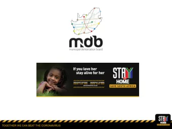 UNDERSTANDING THE WARD DELIMITATION PROCESS  MDB COMMUNICATIONS    Barileng@demarcation.org.za