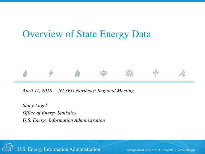overview of state energy data