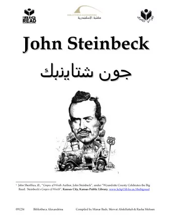 1 1 John Sherffius, ill.,  Grapes of Wrath Author,
