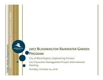 What is a rainwater garden? A rainwater garden is simply a shallow depression dug into the ground