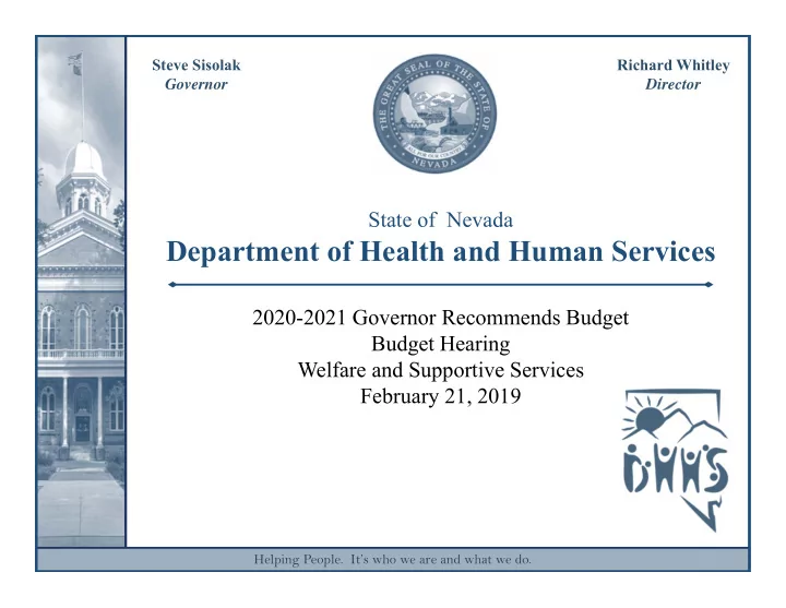 department of health and human services