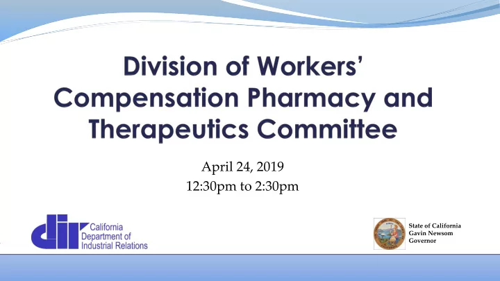 april 24 2019 12 30pm to 2 30pm