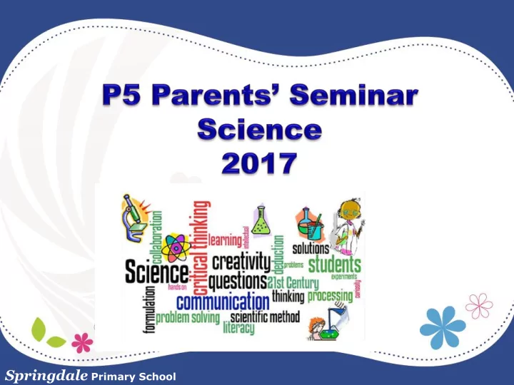 science process skills upper block