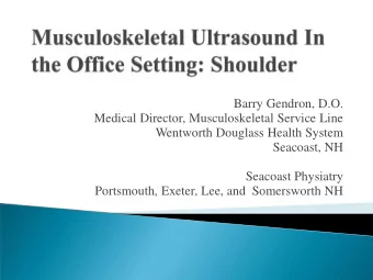 Seacoast Physiatry  Portsmouth, Exeter, Lee, and  Somersworth NH  Low cost problem-solving tool