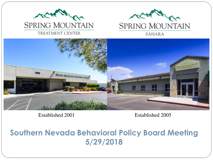 southern nevada behavioral policy board meeting