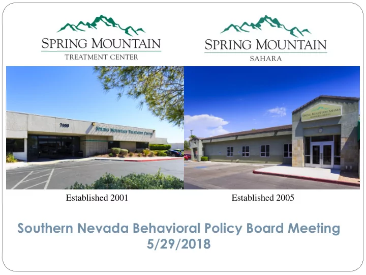 southern nevada behavioral policy board meeting