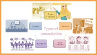 Poster  Presentation  Keynote  Presentation  Panel  Round Table  Discussion  Poster Presentation