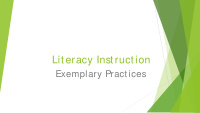 literacy instruction