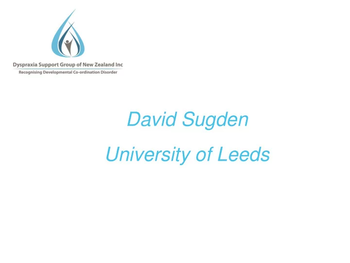 david sugden