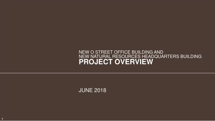 project overview