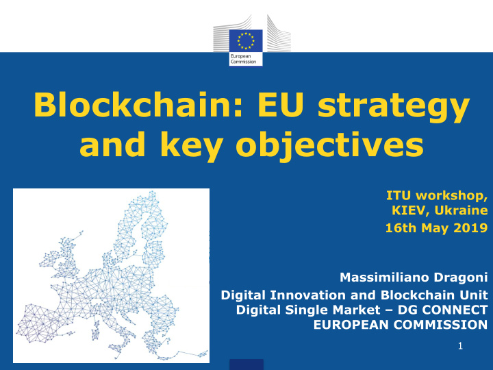 blockchain eu strategy and key objectives