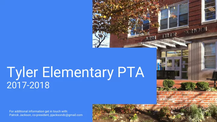 tyler elementary pta