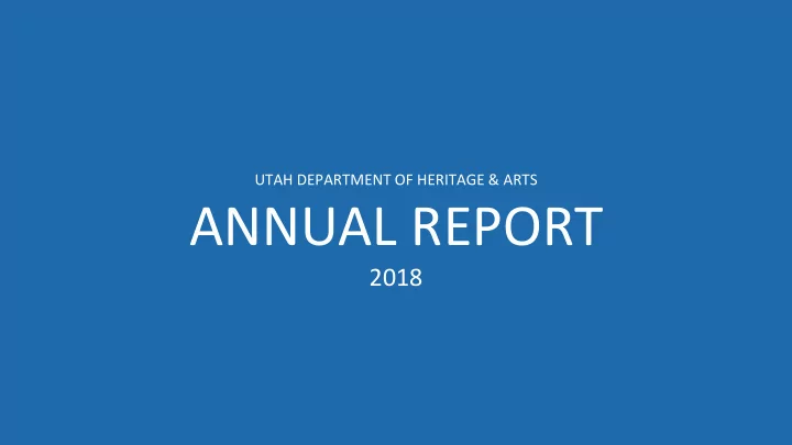 annual report