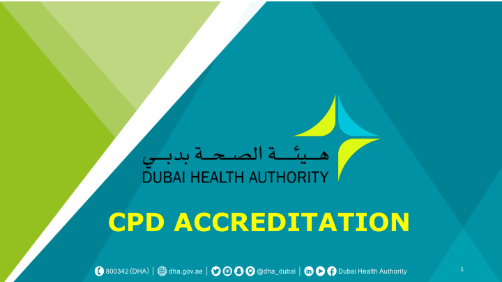 cpd accreditation