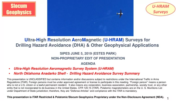 slocum slocum geophysics geophysics