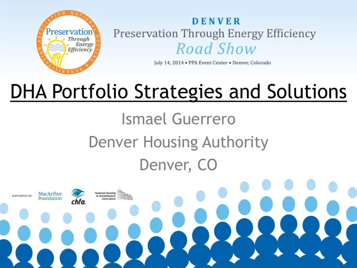 dha portfolio strategies and solutions