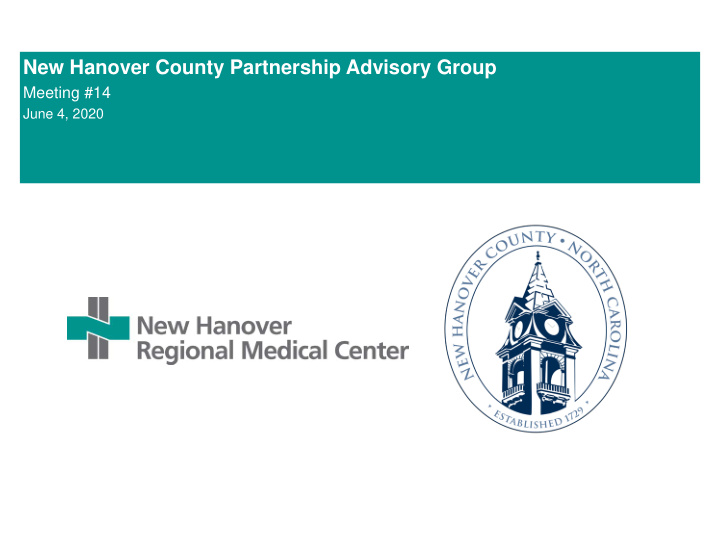 new hanover county partnership advisory group