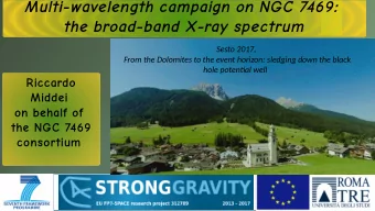 Mu  l  t  i  -  w  a  v  e  l  e  n  g  t  h  c  a  m  p  a  i  g  n  o  n  N  G  C  7  4  6  9  :