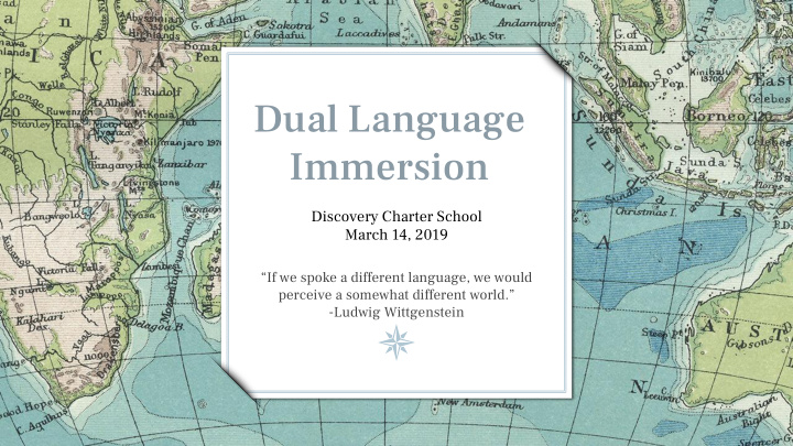 dual language immersion