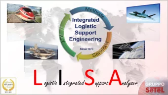 ....a bit of History  Requirements  &amp;  Verification  1388 1A e 2B; S3000-L  S1000-D  SCORM