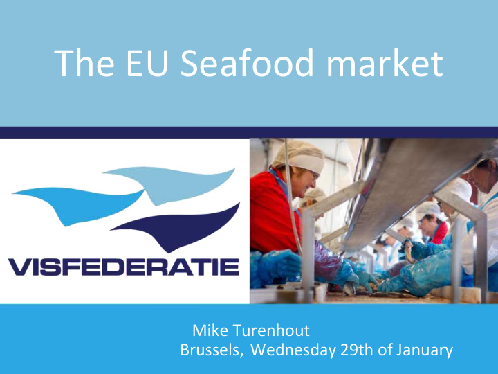 the eu seafood market