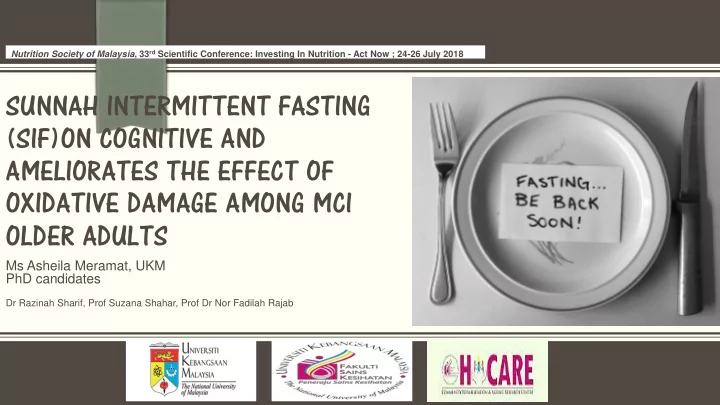 sunnah intermittent fasting