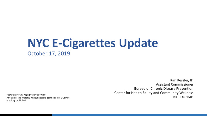 nyc e cigarettes update