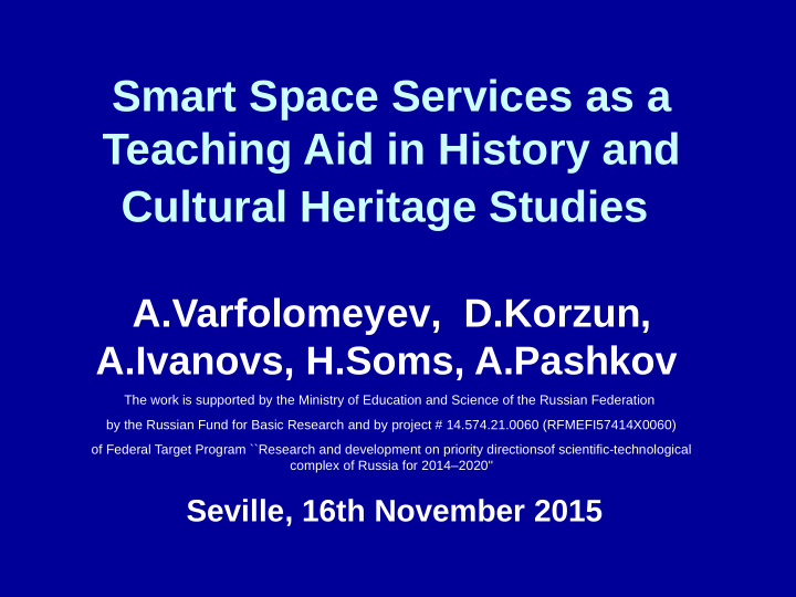 cultural heritage studies