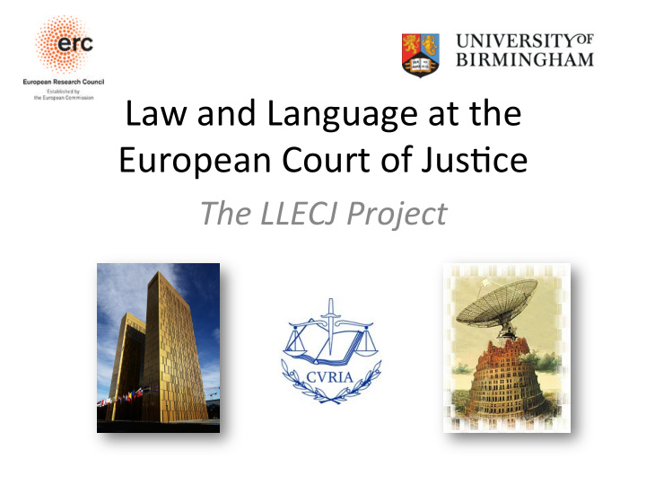 law and language at the european court of jus4ce