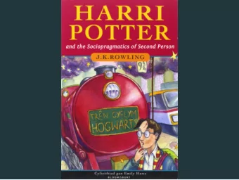 0  Wyddoch-Chi-Pwy  Harri Potter and the Sociopragmatics of Second Person  Jda Ronn